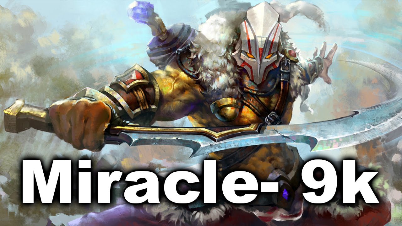 Miracle- 9k Juggernaut - OG vs LGD - TI6 Dota 2