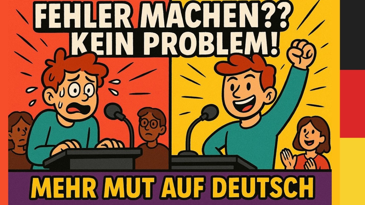 Deutsch Hören & Lernen Podcast: Die Angst, die dich davon abhält, Deutsch zu sprechen