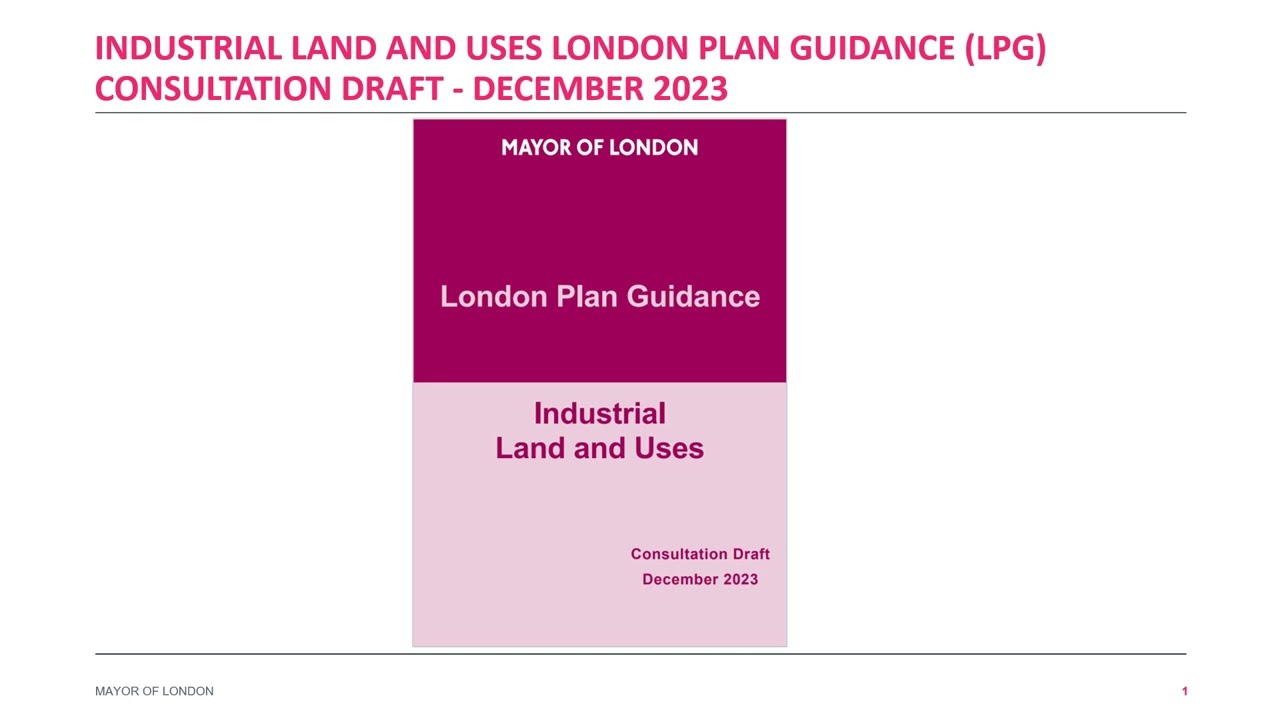 Industrial Land and Uses Guidance Intro