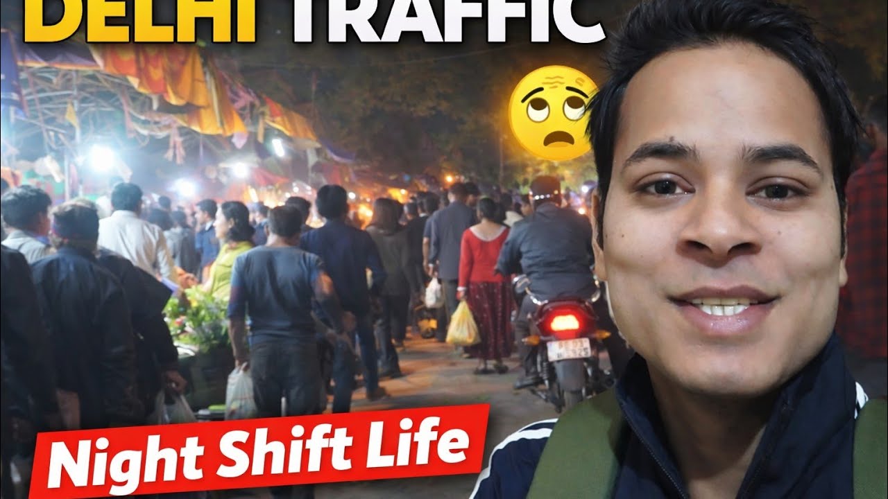 Night Duty ke baad cycle vs Delhi traffic l Da With Shubh 