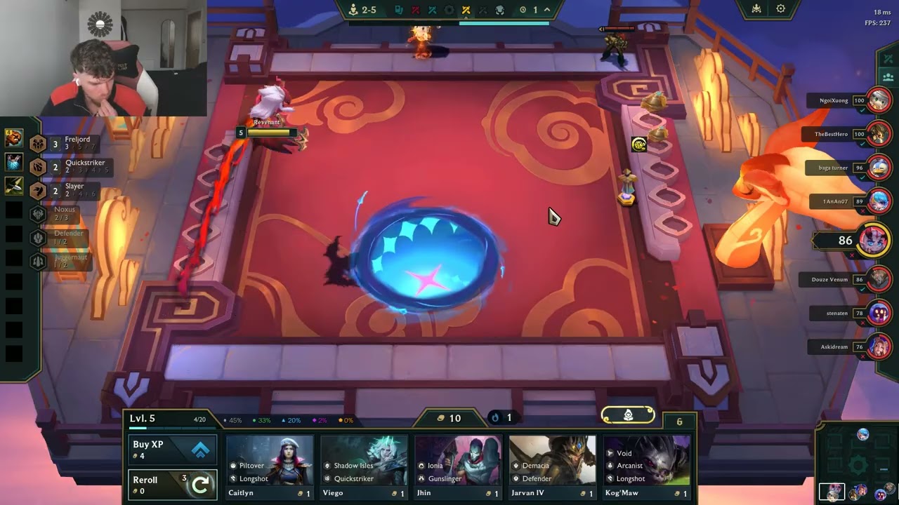 TFT - Unranked to master Set 16. Day 81 - Draven darius