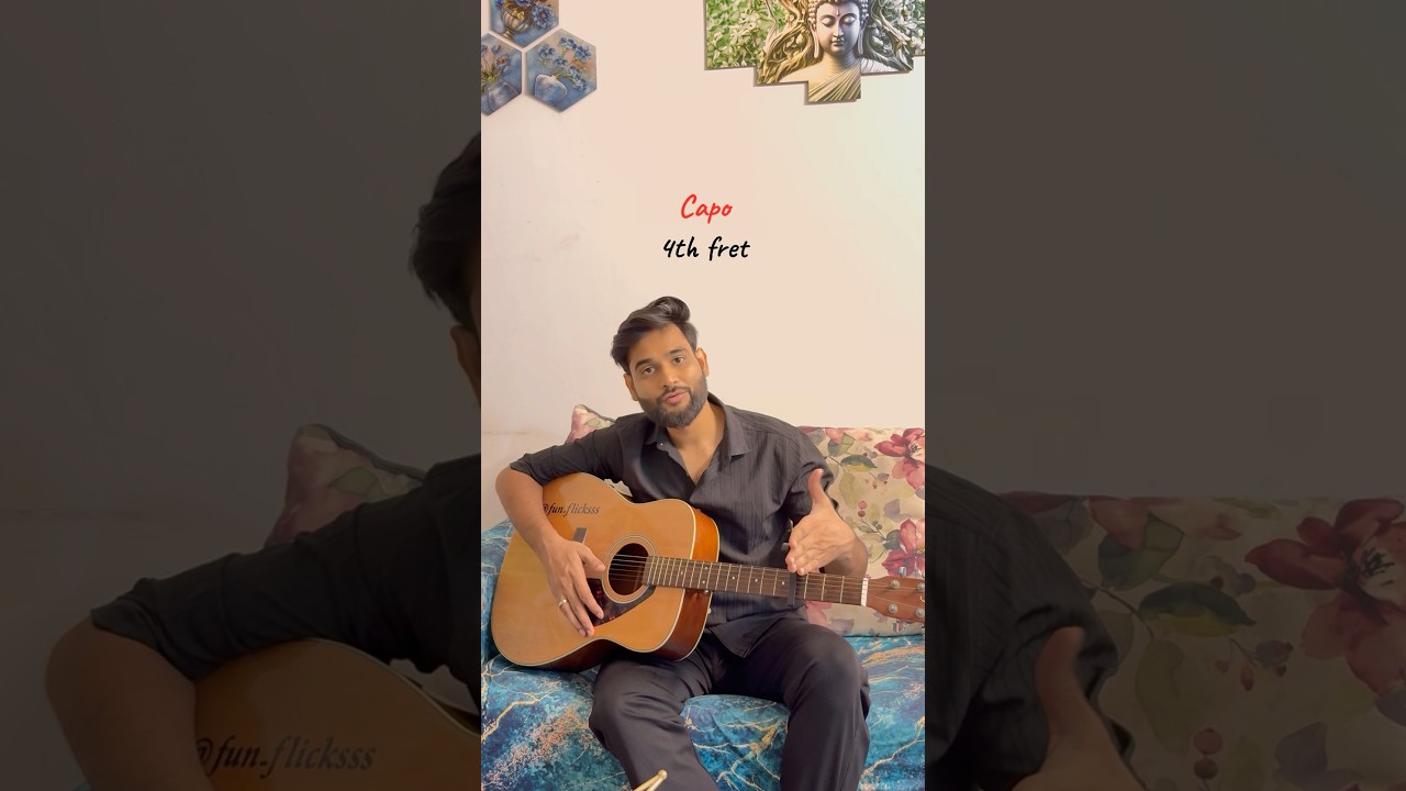 Tum ho toh simple guitar lesson/ tutorial for beginners, easy chords #shorts #saiyaara #vishalmishra