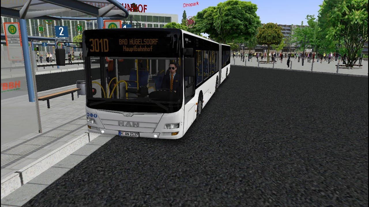 Wir fahren mit dem Neoman Overhaul Pack 2.2.0, mit den A23 auf der Karte Bad Hügelsdorf2020/OMSI #26