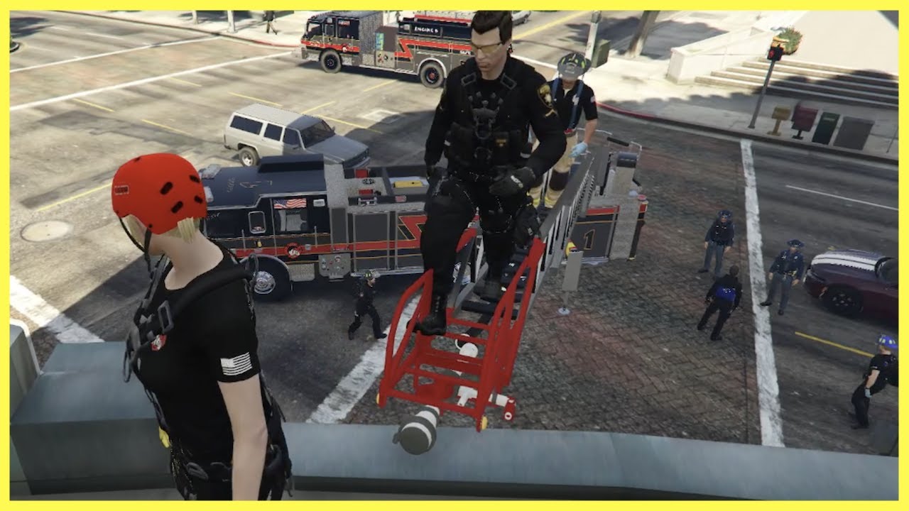 Treasure Hunt Rescue ft. Ryan- GTA 5 Roleplay- SA’F