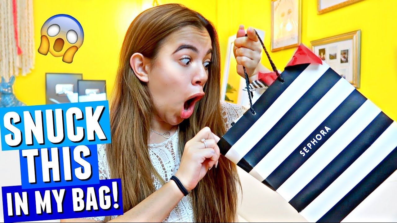 The Sephora lady snuck this into my bag... Shop with me & haul!