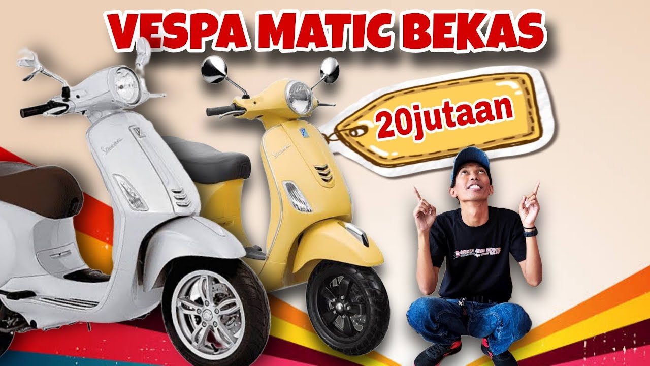 VESPA MATIC BEKAS 20JUTAAN - aneka jasa motor - motor bekas murah