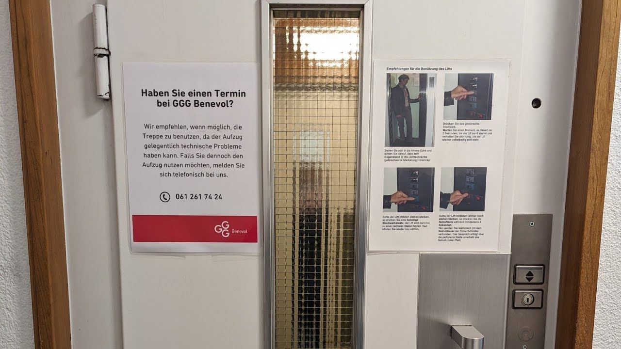Aufzug Schindler mod. Schindler @ Marktgasse 6, 4051 Basel