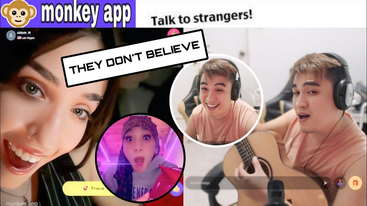 SERENADING STRANGERS THEY DONT BELIEVE | I'M NOT LIP SYNCING | MALE AND FEMALE VOICE