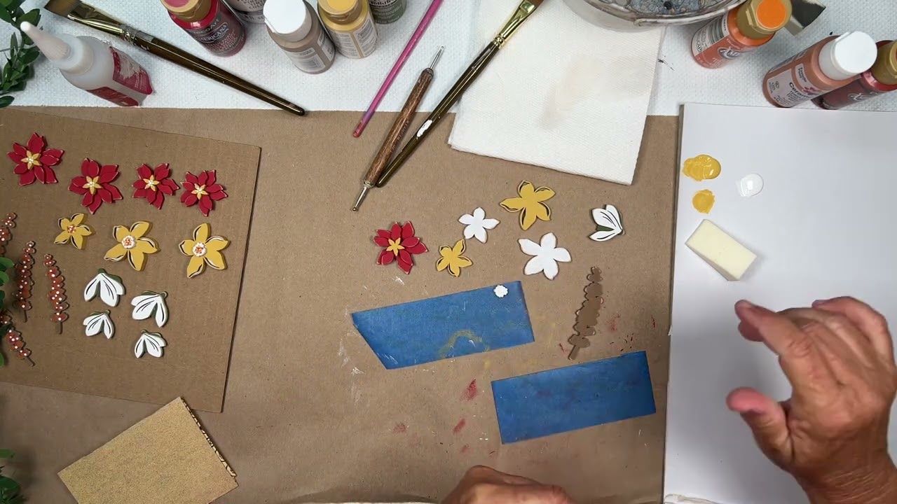 Tips On How To Paint Our Flower Garland Kit #1
