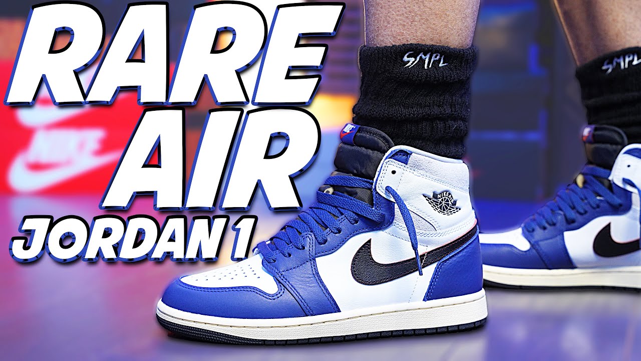 Air Jordan 1 High OG Rare Air ' Deep Royal Blue ' Review and On Foot