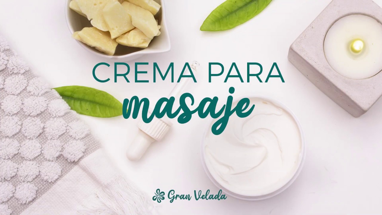 Crema para masajes