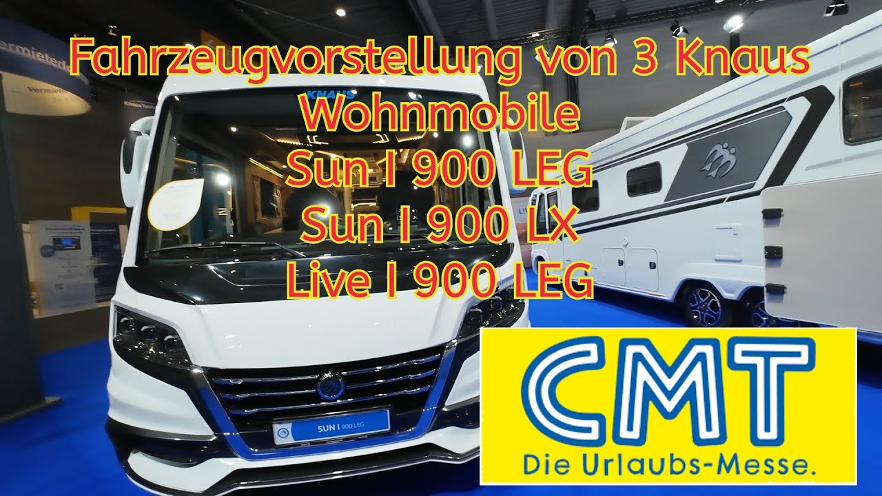 Fahrzeugvorstellung Knaus Sun I900 LEG, Knaus Sun I900 LX und Knaus Live I900 LEG    #Vlog3/25
