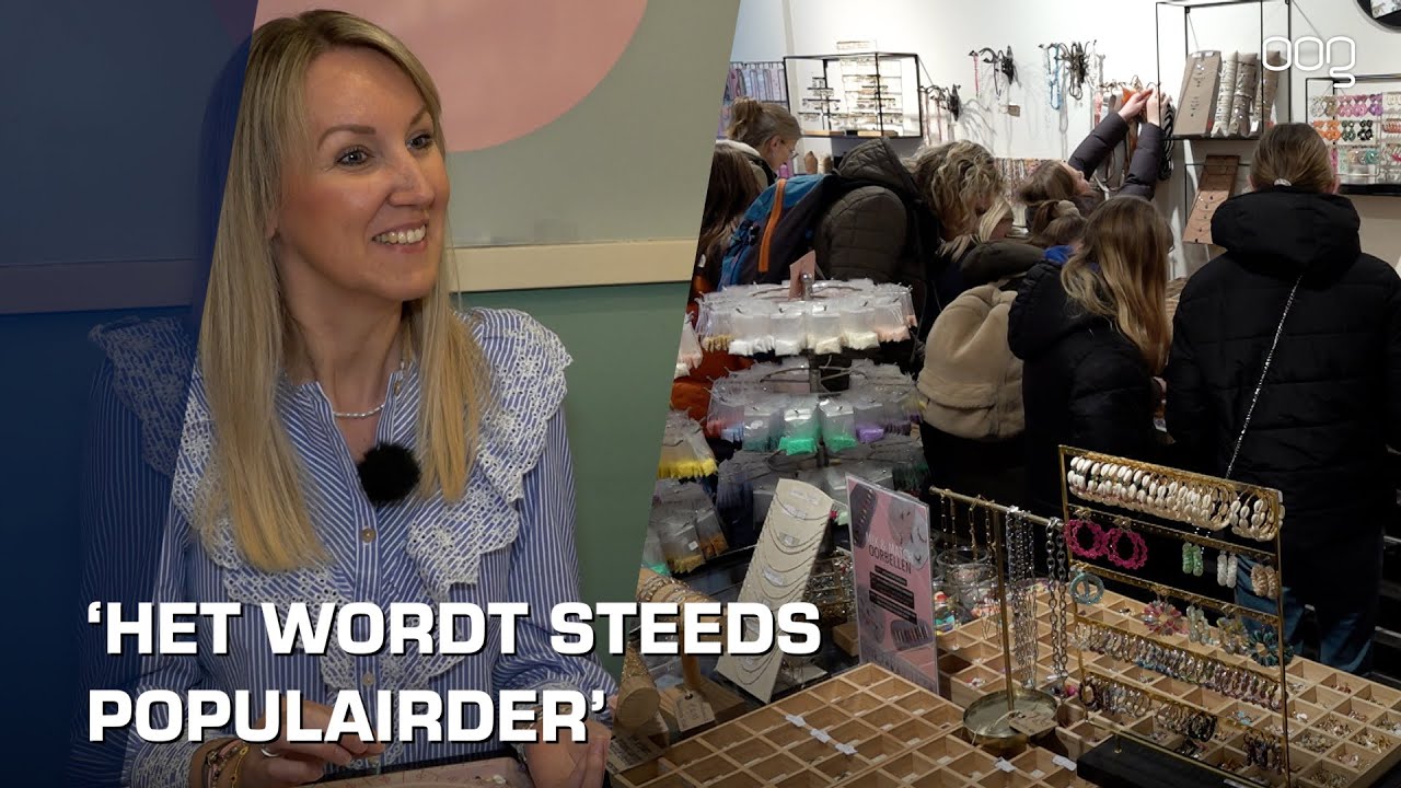 Zelf sieraden maken steeds populairder: ‘Ik doe over een ketting ongeveer 10 minuten’