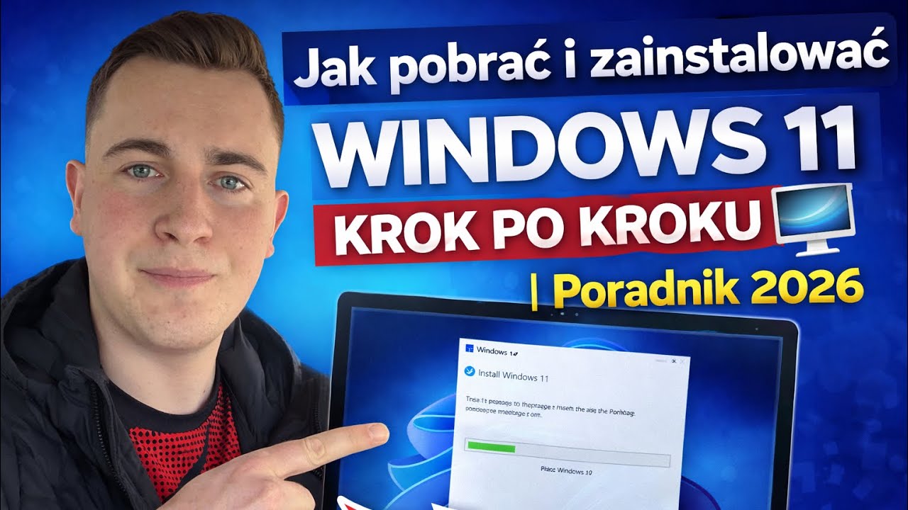Jak pobrać i zainstalować Windows 11 (KROK PO KROKU) 🖥️ | Poradnik 2026