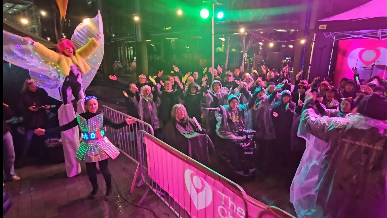 😀CALL ME Rock Choir NIGHT OF NEON for The Christie Hospital Manchester 7th February 2026😀