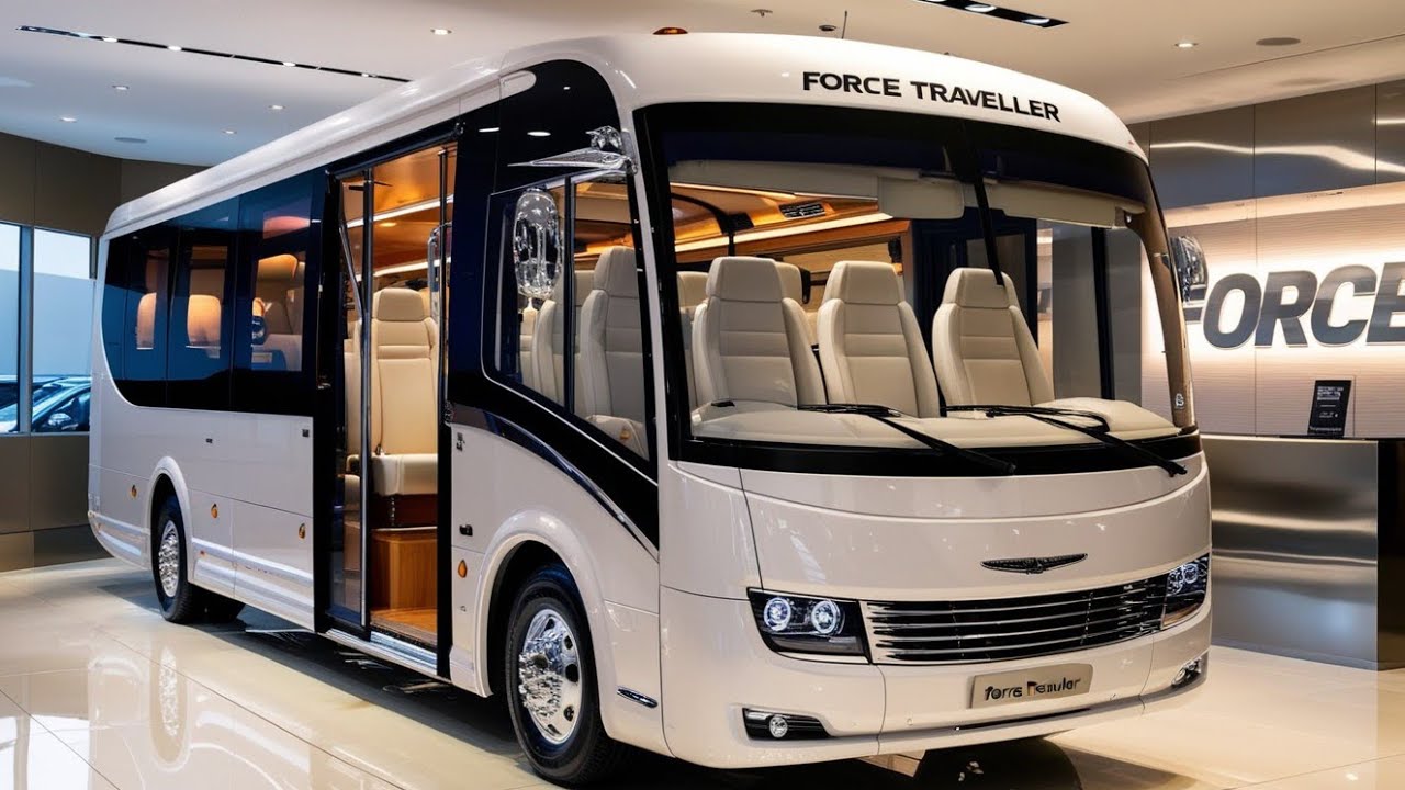2026 Force Traveller 26 Seater New Model | Luxury Interior, Mileage, Features & Full Review in Hindi
