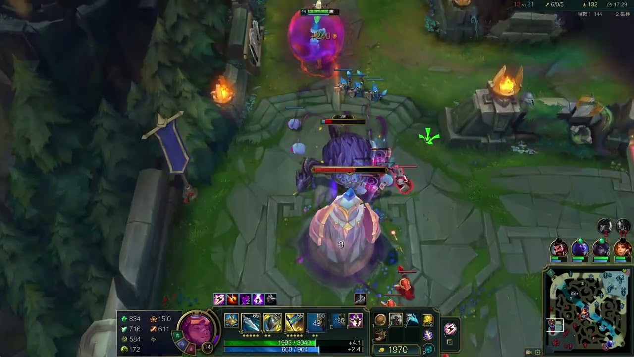 鑽二 上路 嘉文四世 vs 剛普朗克 / Diamond 2 Top Jarvan IV vs Gangplank