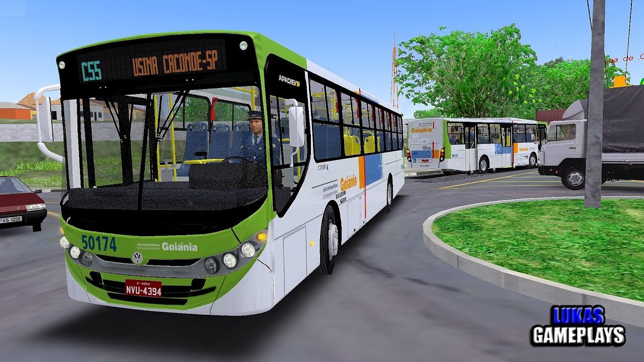 🔴[OMSI 2] Caio Apache Vip II VW 17.230 EOD +G27 / Mapa SP-BRASIL - Motorista armado