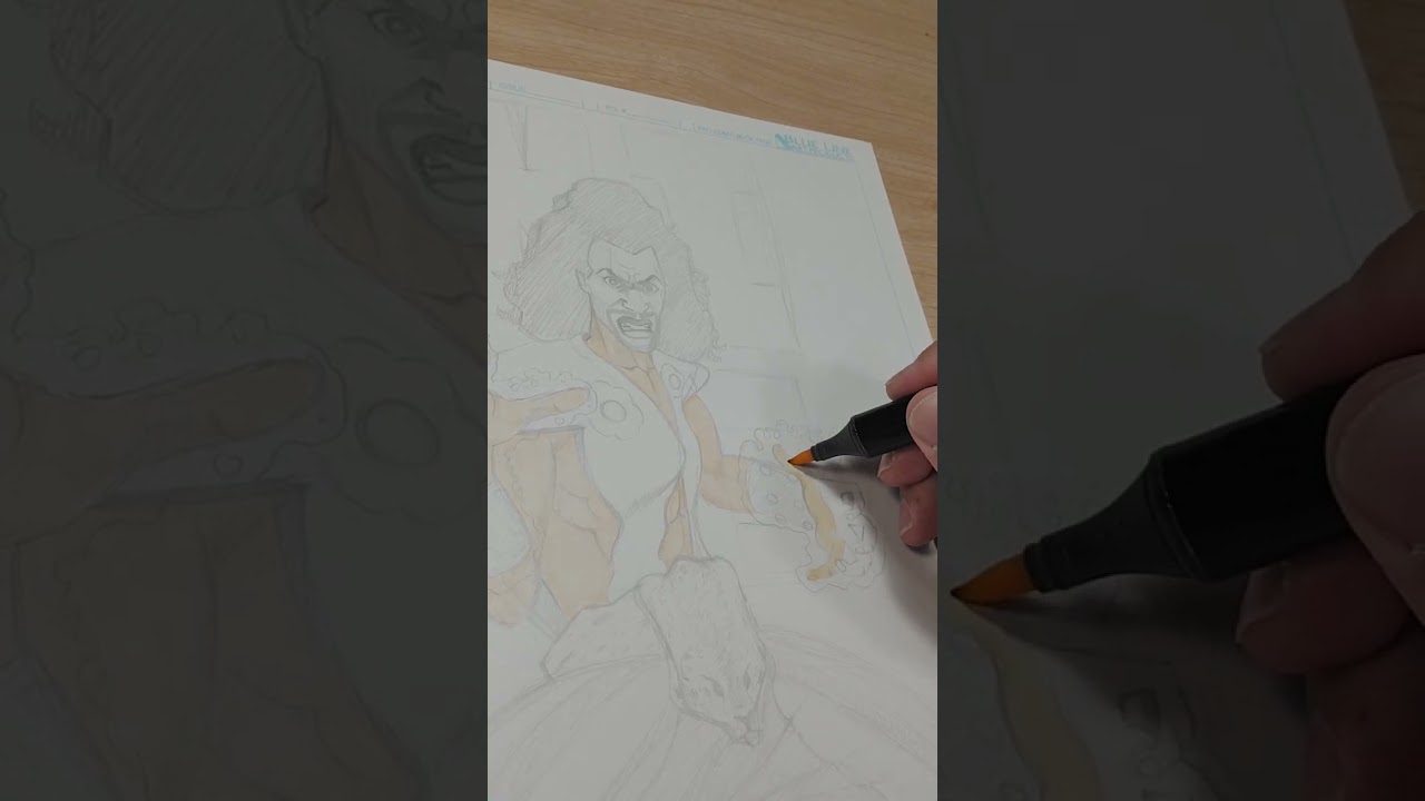 Drawing Sho' Nuff Part 2: Colors