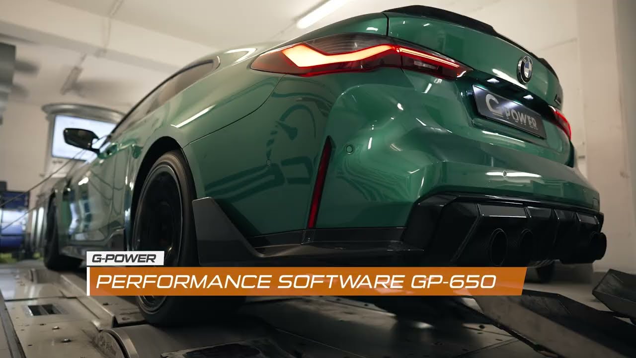G-POWER G4M Bi-TURBO (M4 G82). Dyno run. 650 PS / 800 Nm.