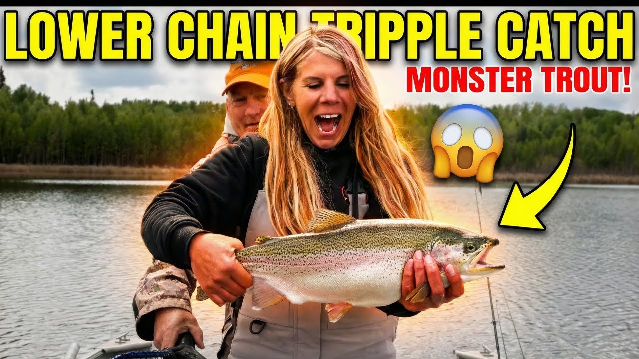 We Found the Ultimate Trout Lake in Alberta (Rainbow, Brown & Tiger Trout!)