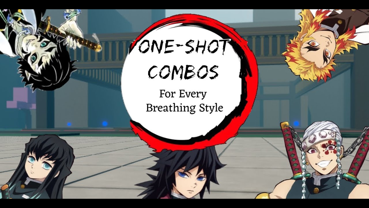 Slayer Battlegrounds - One shot combos for every breathing style #slayerbattlegrounds