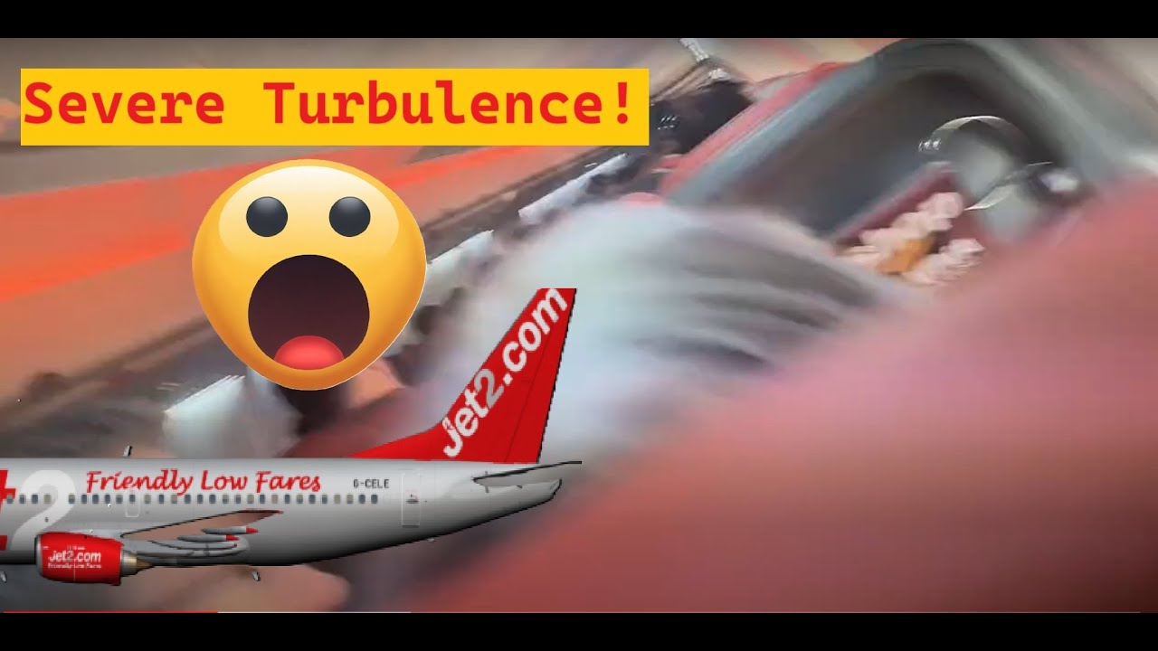 SEVERE TURBULENCE  I     BOEING 737-800    I    Jet2     I    MAN-AGP