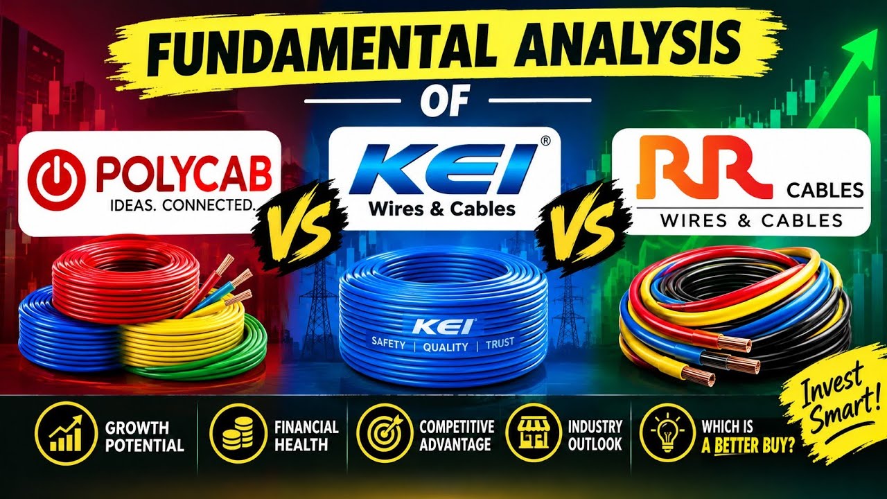 Polycab vs KEI vs RR Kabel: कौन सा Stock BEST है? 📈 | Fundamental Analysis