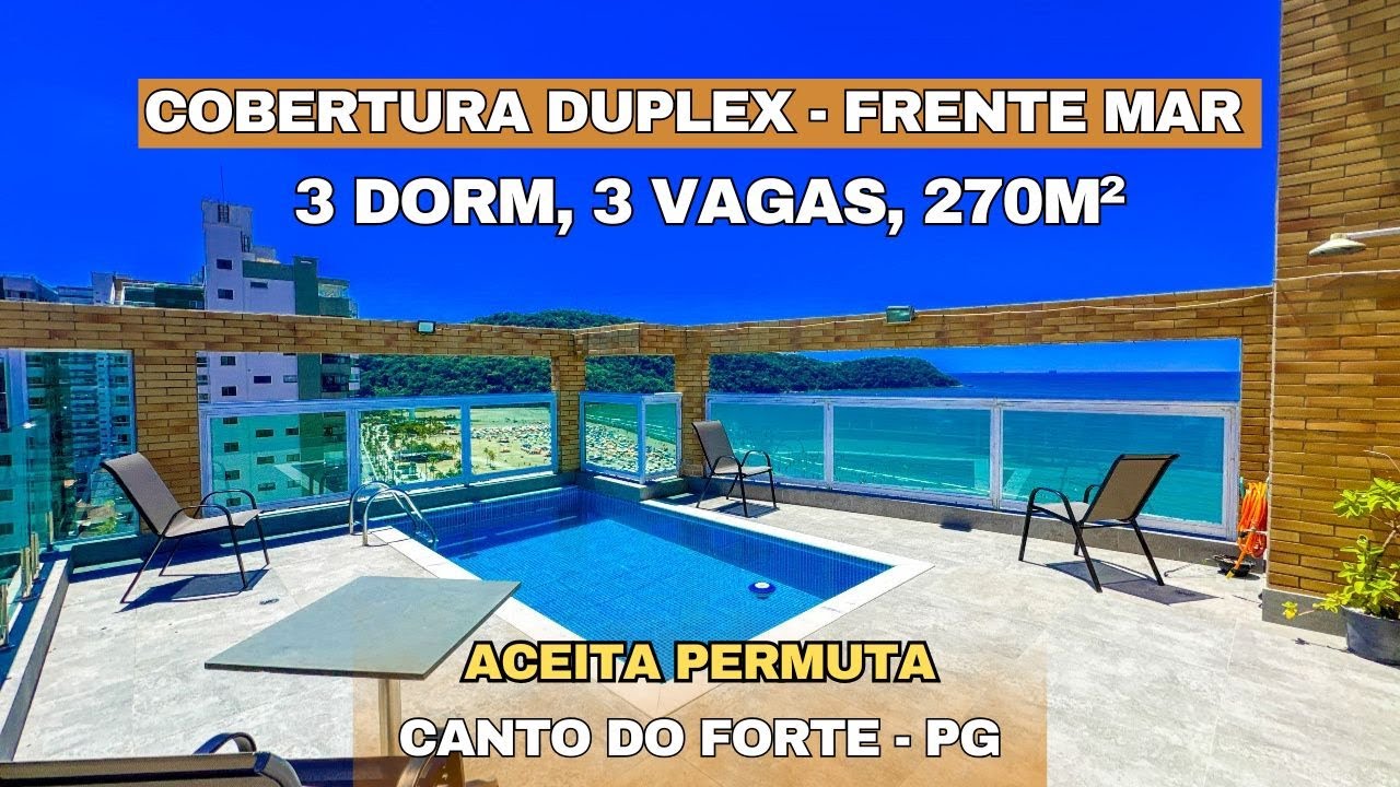 Cobertura Duplex 3 Dormitorios, 3 Vagas, Porteira Fechada.