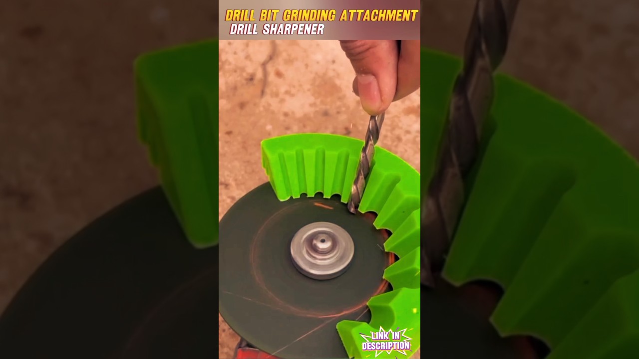 Drill Bit Sharpener|Drill Bit Grinding Attachment 