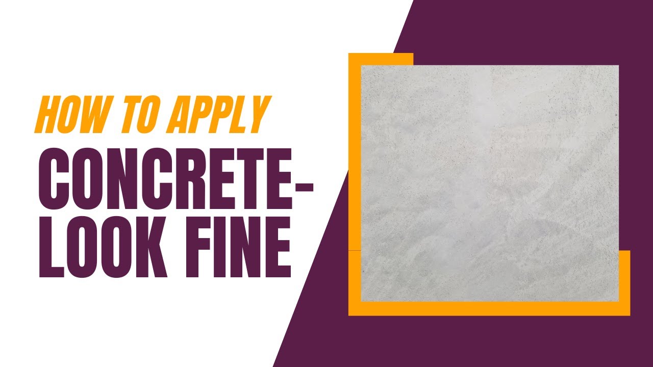 Concrete-look Decorative Venetian Plaster Fine Application Video 5StarFinishes.com #venetianplaster