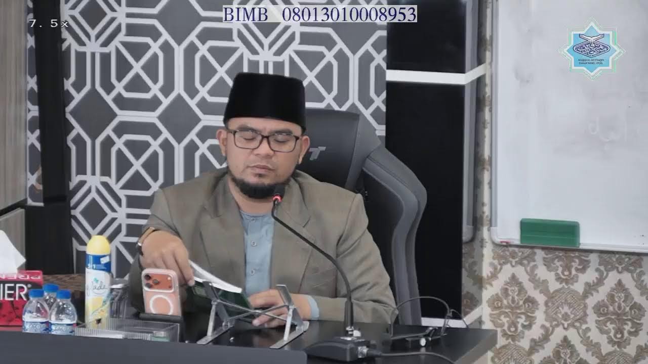 KULIAH DHUHA 04 FEB 2026 I KESEMPURNAAN SOLAT I USTAZ SYED MUZAFFAR  Live Stream