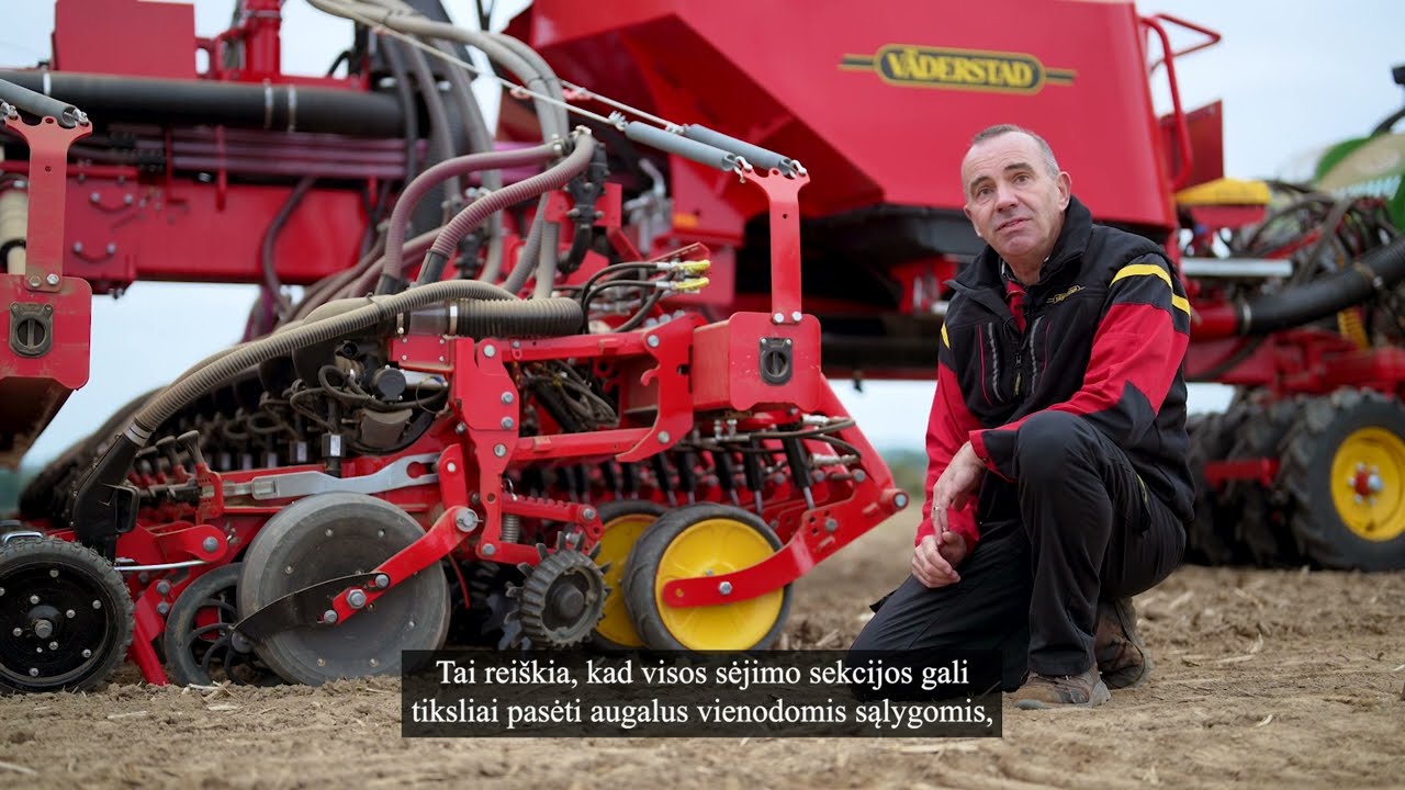 Väderstad Proceed – mašinos koncepcija išsamiai