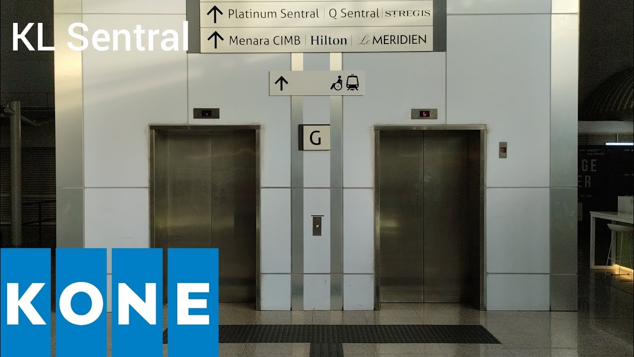 Retake Additional KONE MonoSpace KDS 300 Elevator at KL Central Red One
