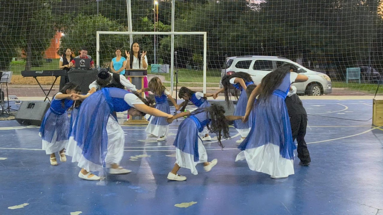 🎵 Danza Hebrea TZADIK KATAMAR | Grupo Danza Niños BNEY ELOHIM 🕊️