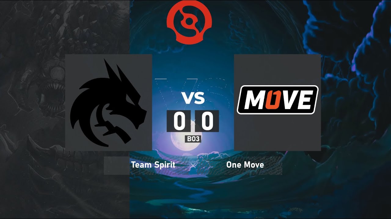 Team Spirit vs. One Move  - DPC EEU 2023 Tour 3: Division I | BO3 @4liver