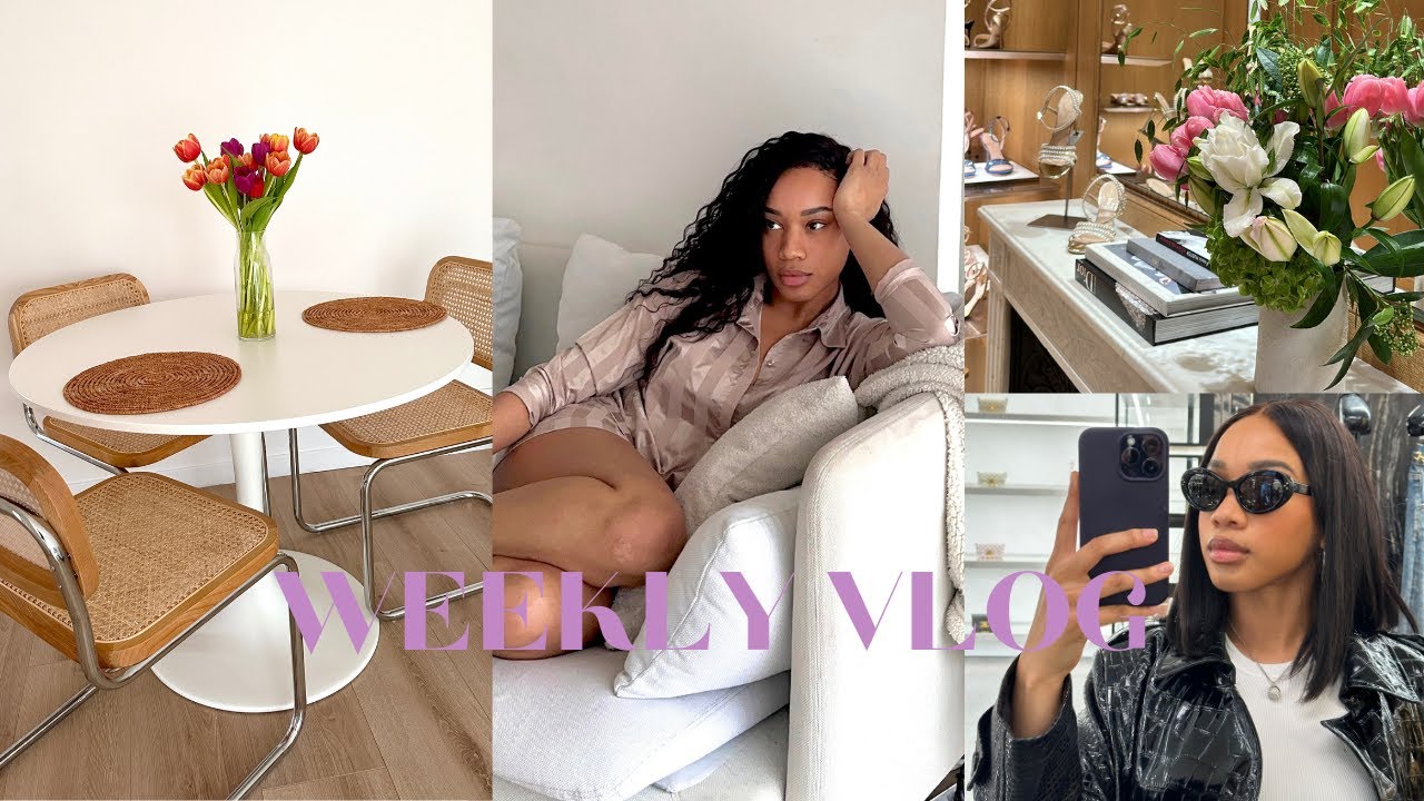 WEEKLY VLOG 16⎢Aménagement salon, déco, life update...