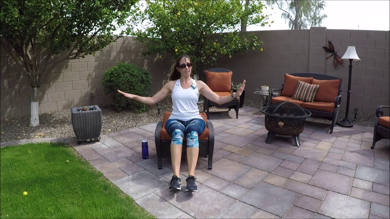 Cardio & Core - 15 minute SEATED workout for Seniors, limited mobility, & all others