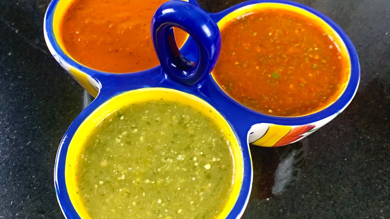 DESPUES DE PROBAR ESTAS SALSAS NO QUERRAS NINGUNA OTRA || 3 SALSAS!