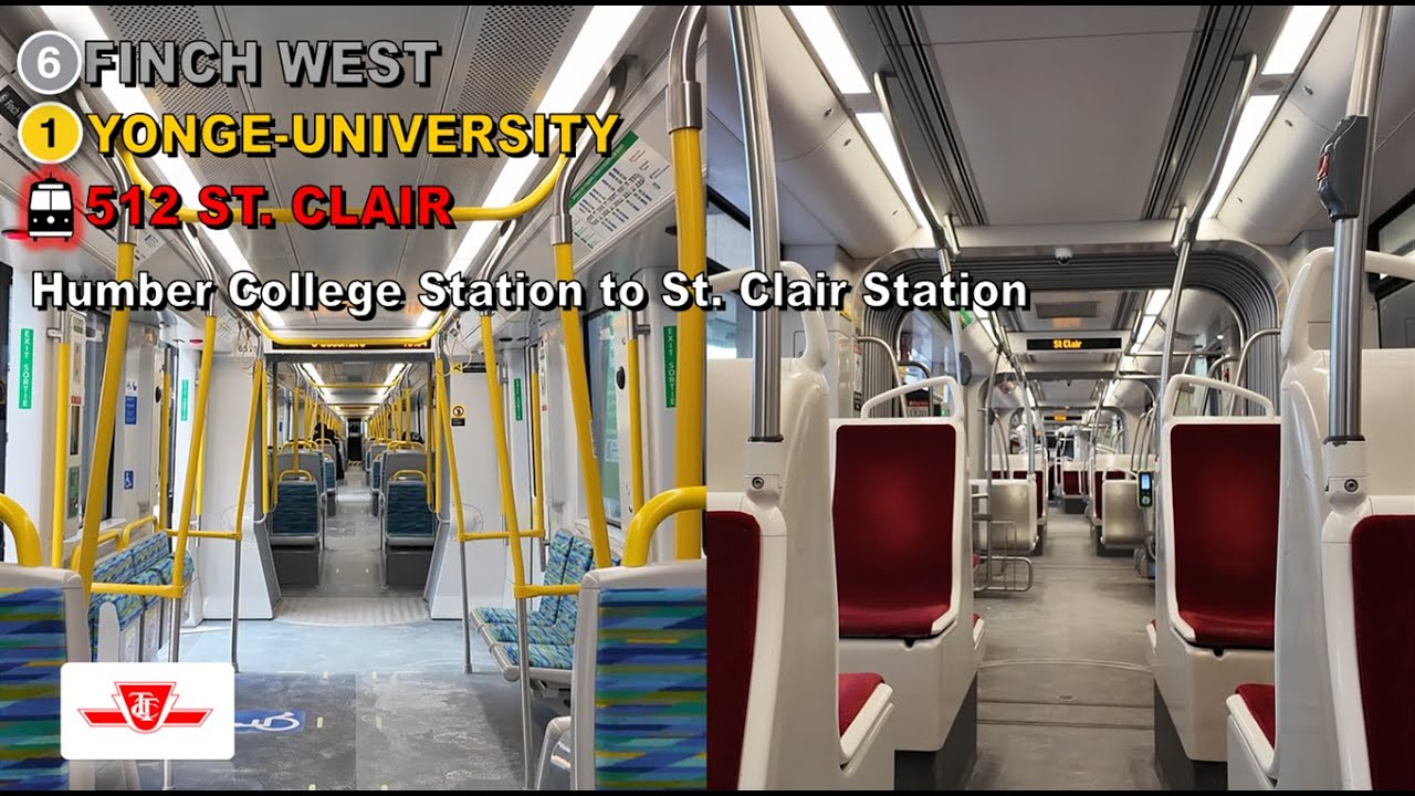TTC POV Ride: Humber College Station to St. Clair Station Via Finch West Station