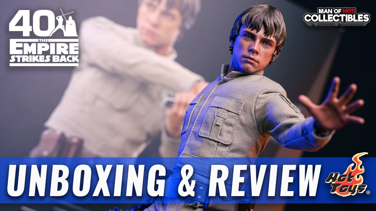 Hot Toys LUKE SKYWALKER BESPIN Deluxe DX25 Unboxing and Review | Star Wars Empire Strikes Back
