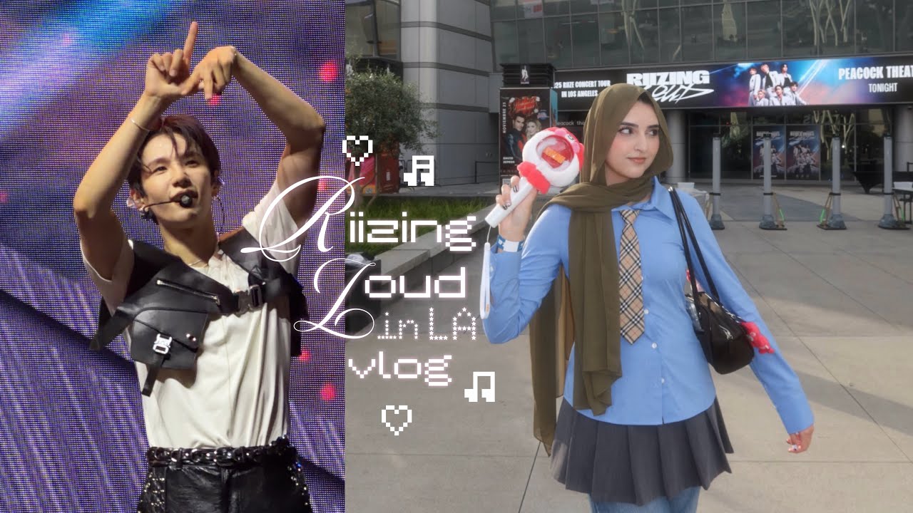 [BRIIZE VLOG] RIIZING LOUD in LA, vip soundcheck, & concert fancams ~