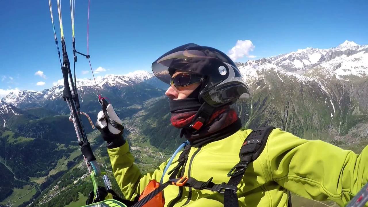 XC-flight from Fiesch on ADVANCE OMEGA X-Alps - June 2016