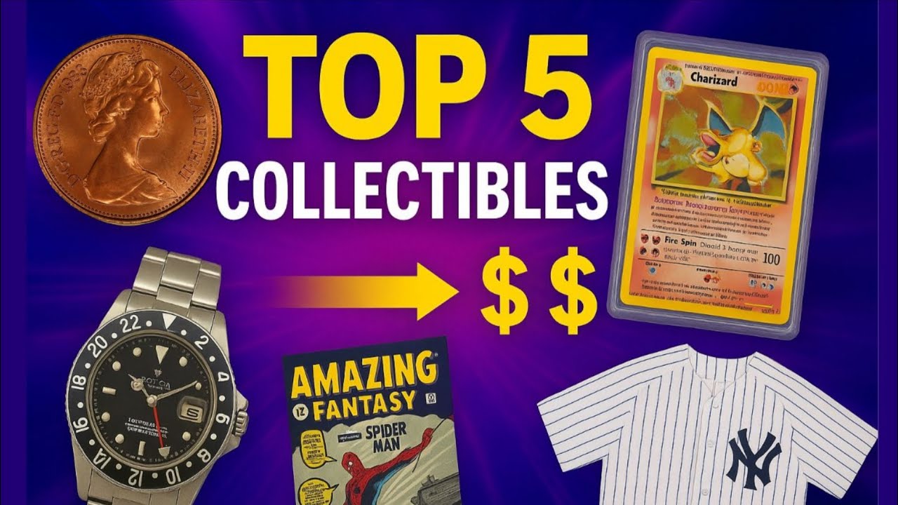 🔥 Top 5 Best Collectibles to Invest in 2025 | Rare & Valuable Collectibles