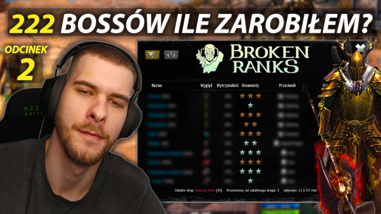 BROKEN RANKS ⚔️ PRZYGODA Z 222 BOSSAMI! 🔥 UDAŁO SIĘ ZAROBIĆ? 💰 ODCINEK 2