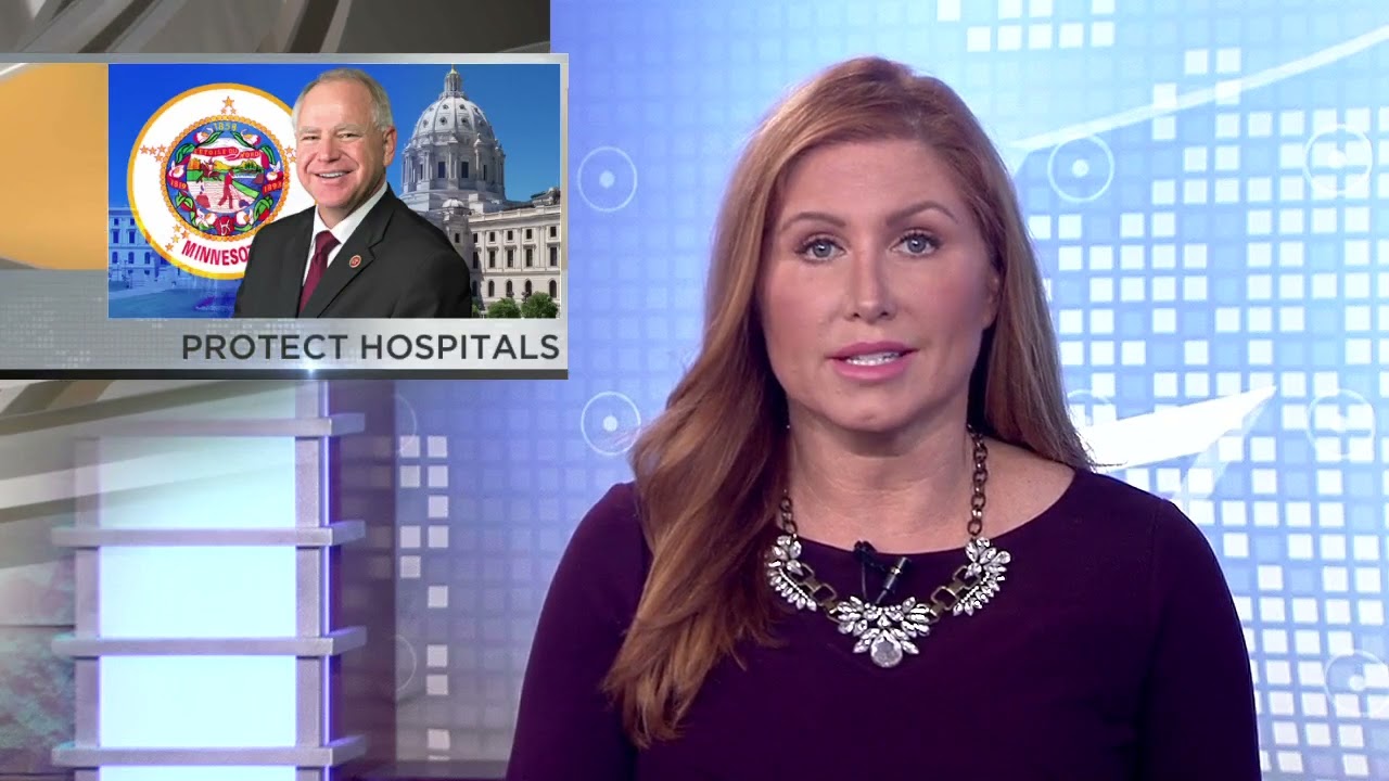 Gov. Walz seeks $40 million for hospital staffing amid surge