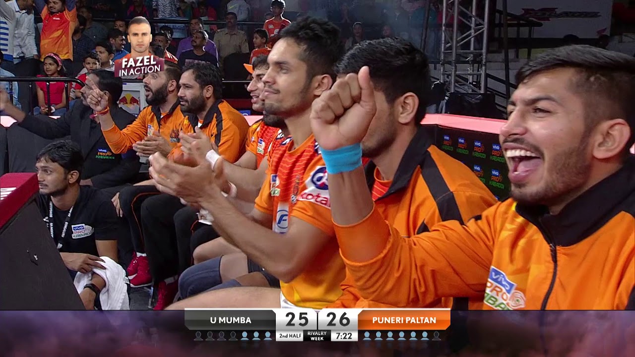 U Mumba vs Puneri Paltan | Pro Kabaddi Match Highlights | PKL 2019 | English | 05 September