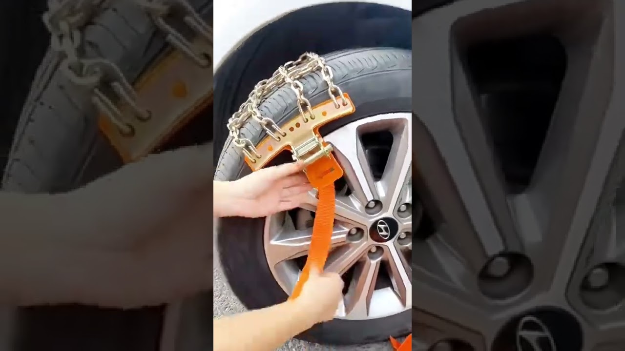 Car Tire Snow Chain！#chain