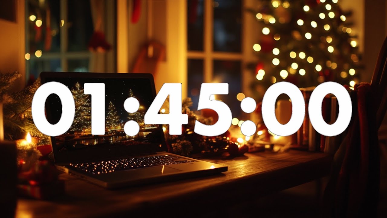 1-Hour 45-Minute Smooth Jazz Timer 🎶 | Focus, Study, Relax | Gentle Beeps at the End