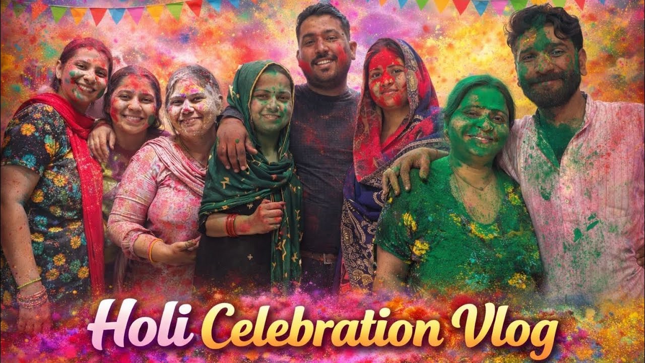 Ye kya hogya holi par😲😂
